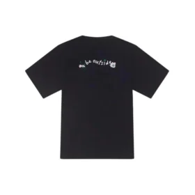 Tricou Summer Verbiage Mărimi asiatice „Negru”
