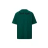 Tricou unisex Chuck cu broderie, tricotat, verde