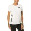 Tricou Voltage Mărimi asiatice „Alb Negru”