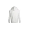 Tricouri casual cu glugă, cu fermoar integral, unisex, albe