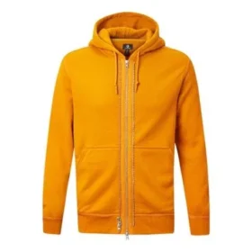 Tricouri casual sport cu glugă și fermoar integral, unisex, portocalii