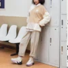 Twisted Classics Crew Asia Sizing „Khaki”