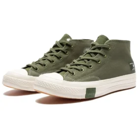 Undefeated x Chuck 70 Mid „Chive Parchment”