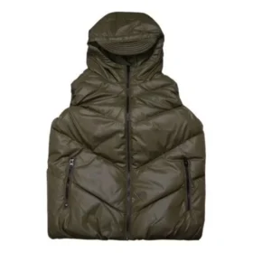 Vestă din puf Mărimi asiatice „Verde”
