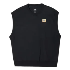 Vestă din tricot dublu twill, mărimi asiatice „Negru”