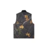 Vestă reversibilă cu imprimeu Realtree, mărimi asiatice „Negru”